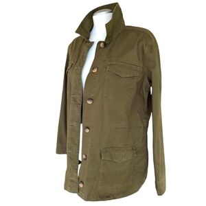 Lucky Brand Khaki Green Utility Jacket Size Medium